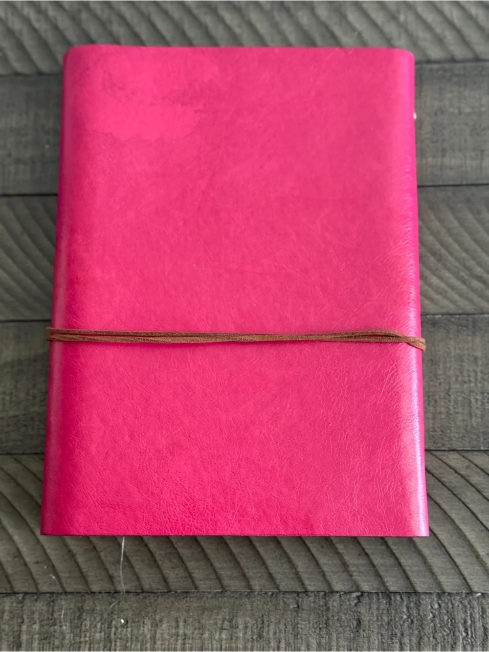 Women’s Pink Tree of Life Embossed Faux Leather Journal